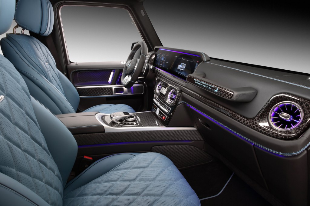 2024 Mercedes AMG G63 4x4² vehicle interior / TopCar