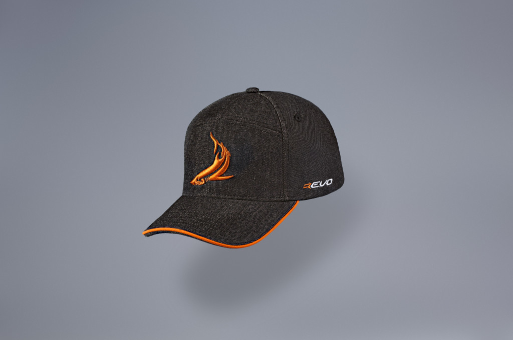 TOPCAR DESIGN Black / Orange Line baseball cap