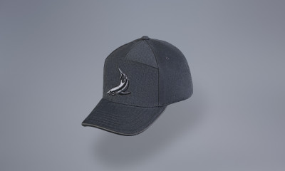 TOPCAR DESIGN Grey Monochrome baseball cap