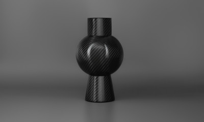 ECLIPSE cylinder+sphere vase
