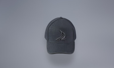 TOPCAR DESIGN Grey Monochrome baseball cap