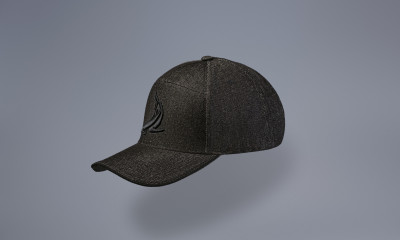 TOPCAR DESIGN Black Classic baseball cap