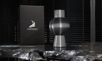 ECLIPSE cylinder+sphere vase