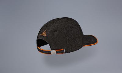 TOPCAR DESIGN Black / Orange Line baseball cap