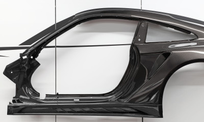  Porsche 992 Stinger GTR Carbon Edition WALL ARTWORK from carbon and titanium