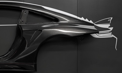  Porsche 992 Stinger GTR Carbon Edition WALL ARTWORK from carbon and titanium