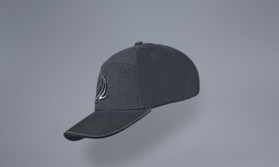 TOPCAR DESIGN Grey Monochrome baseball cap