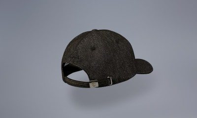 TOPCAR DESIGN Black Classic baseball cap