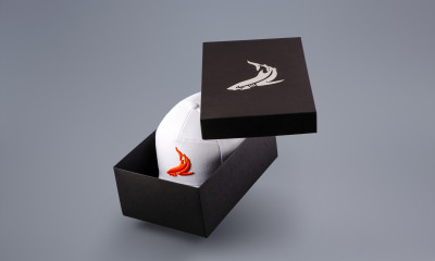 TOPCAR DESIGN White / Orange Edition baseball cap