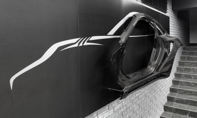 Porsche 992 Stinger GTR Carbon Edition WALL ARTWORK from carbon and titanium