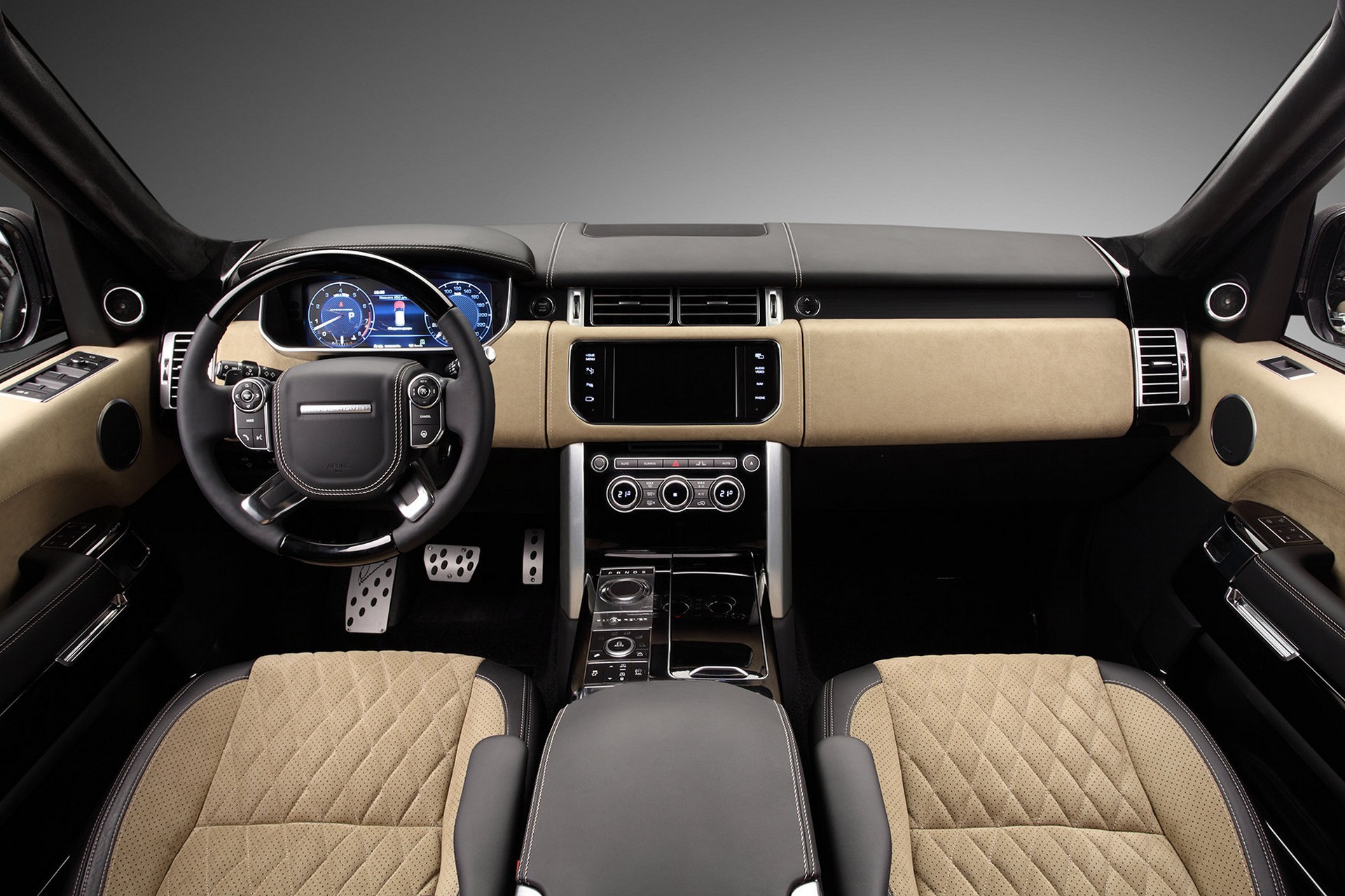 Interior Range Rover Vogue 2013 Lumma CLR R / TopCar