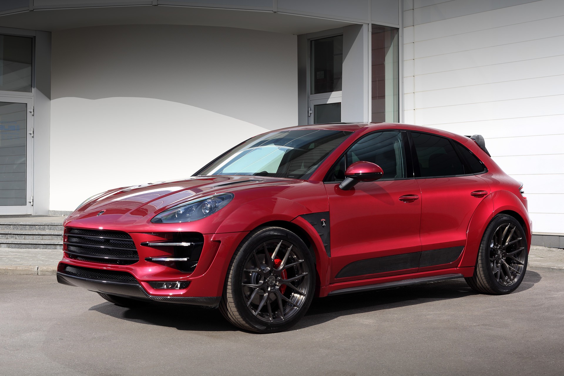 porsche macan turbo тюнинг