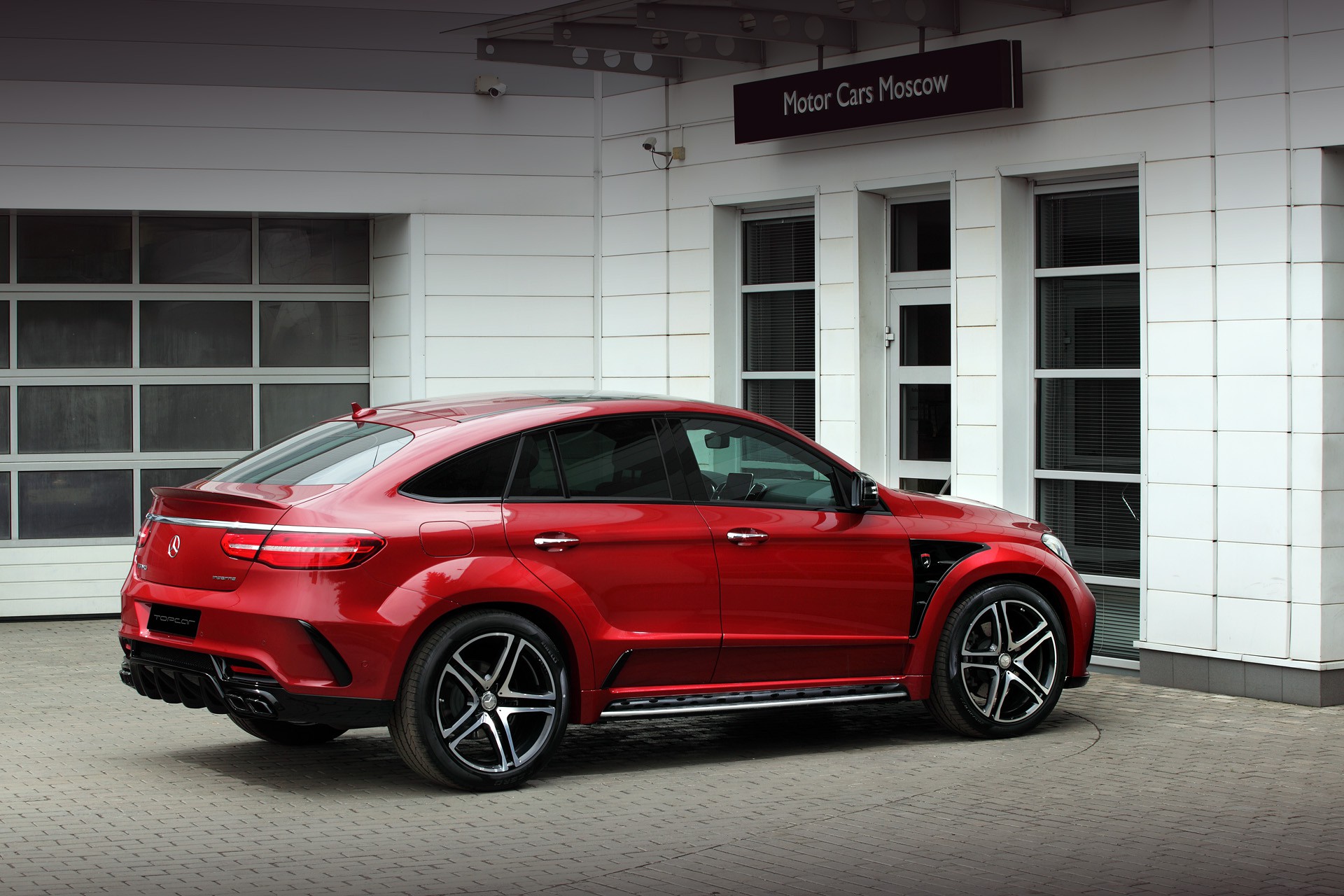 Mercedes Benz GLE 450 Coupe Inferno Red / TopCar