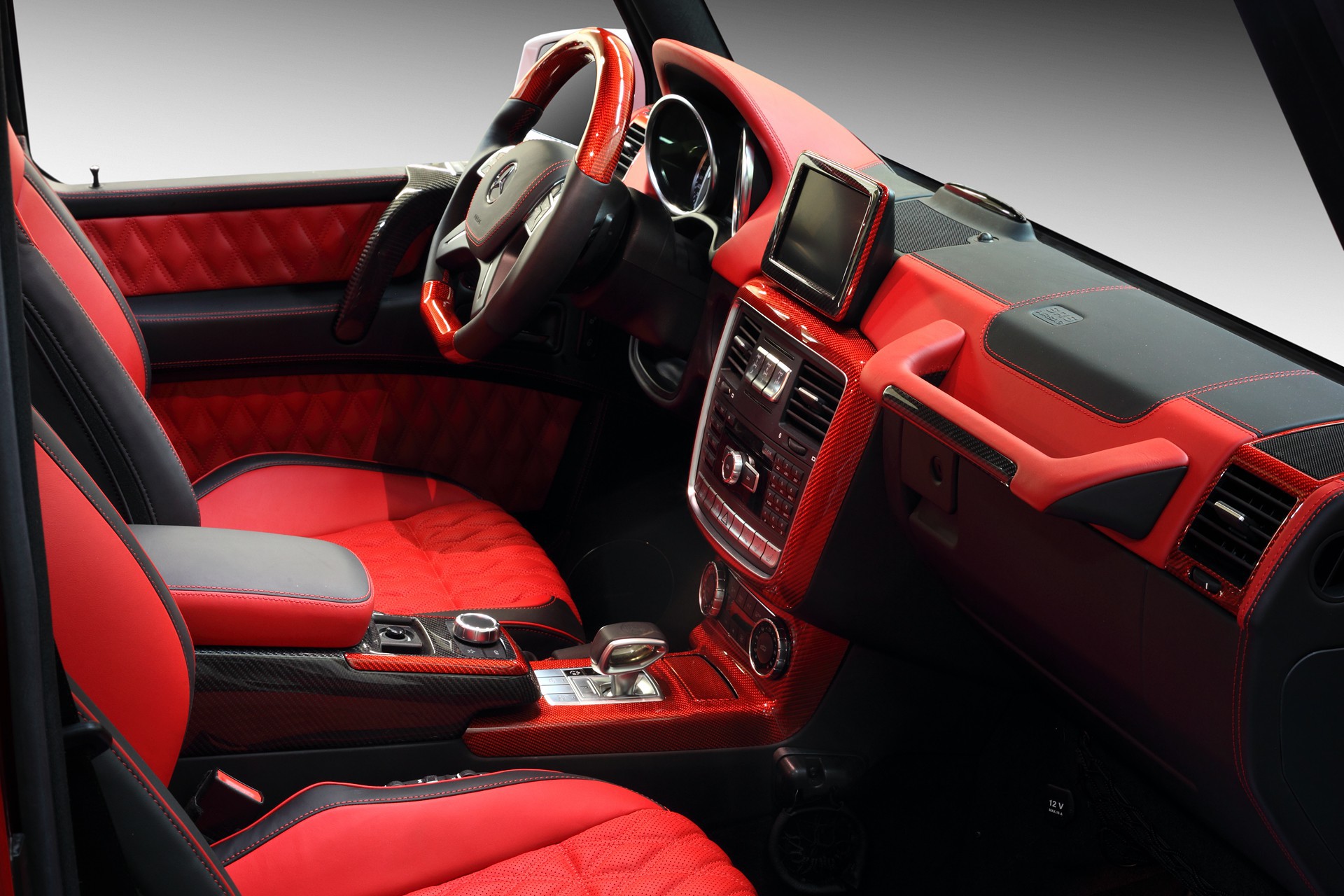 MercedesBenz G63 RED interior / TopCar