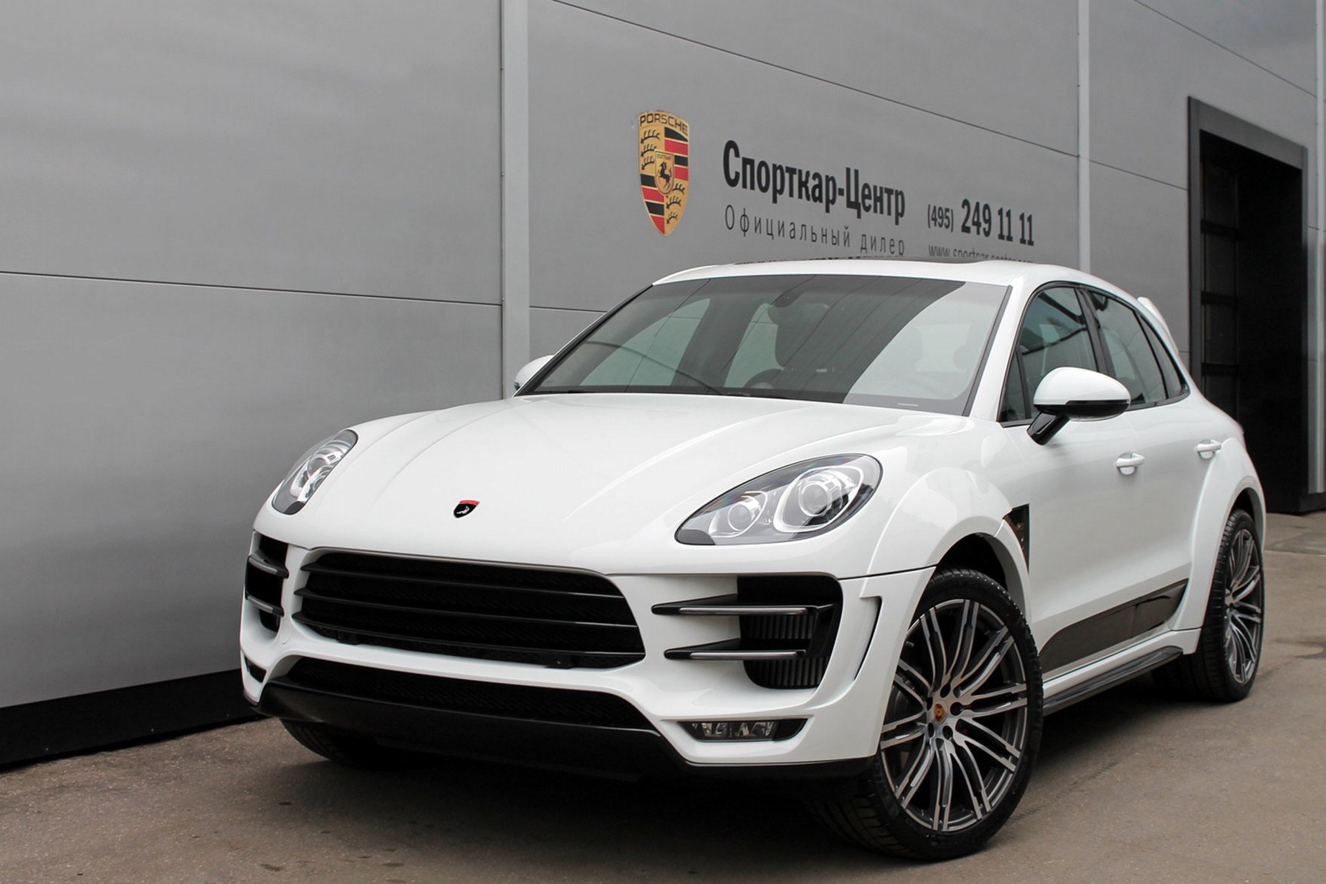 Porsche Macan White [render] Porsche Macan S In White With Sportdesign