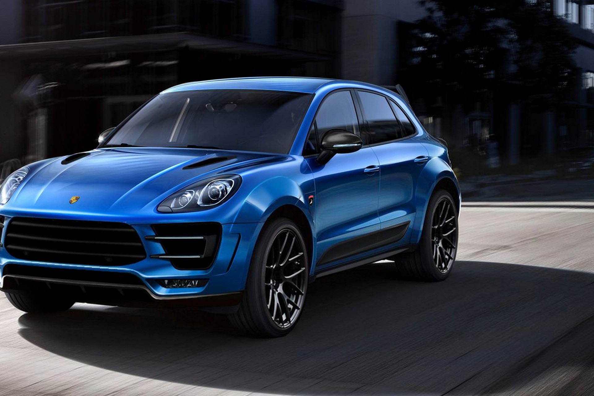 porsche macan turbo тюнинг