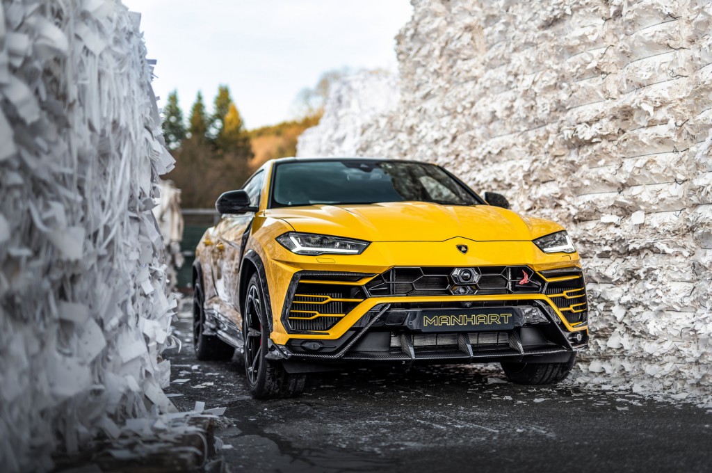 Lamborghini Urus Yellow TopCar design & Manhart / TopCar