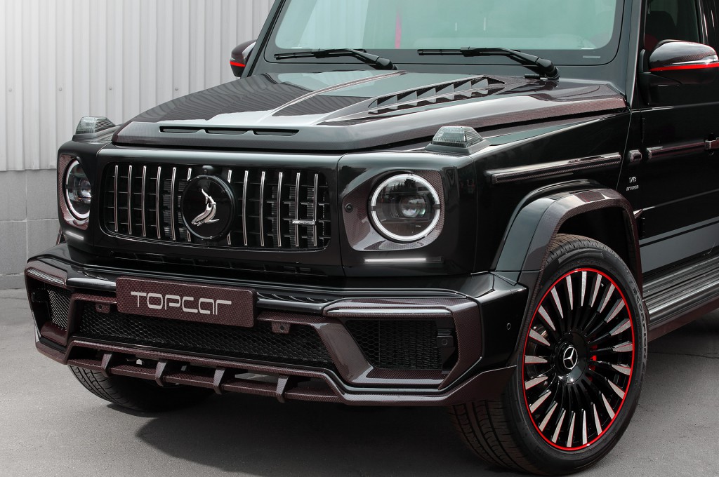 Mercedes-AMG G63 INFERNO black with red / TopCar